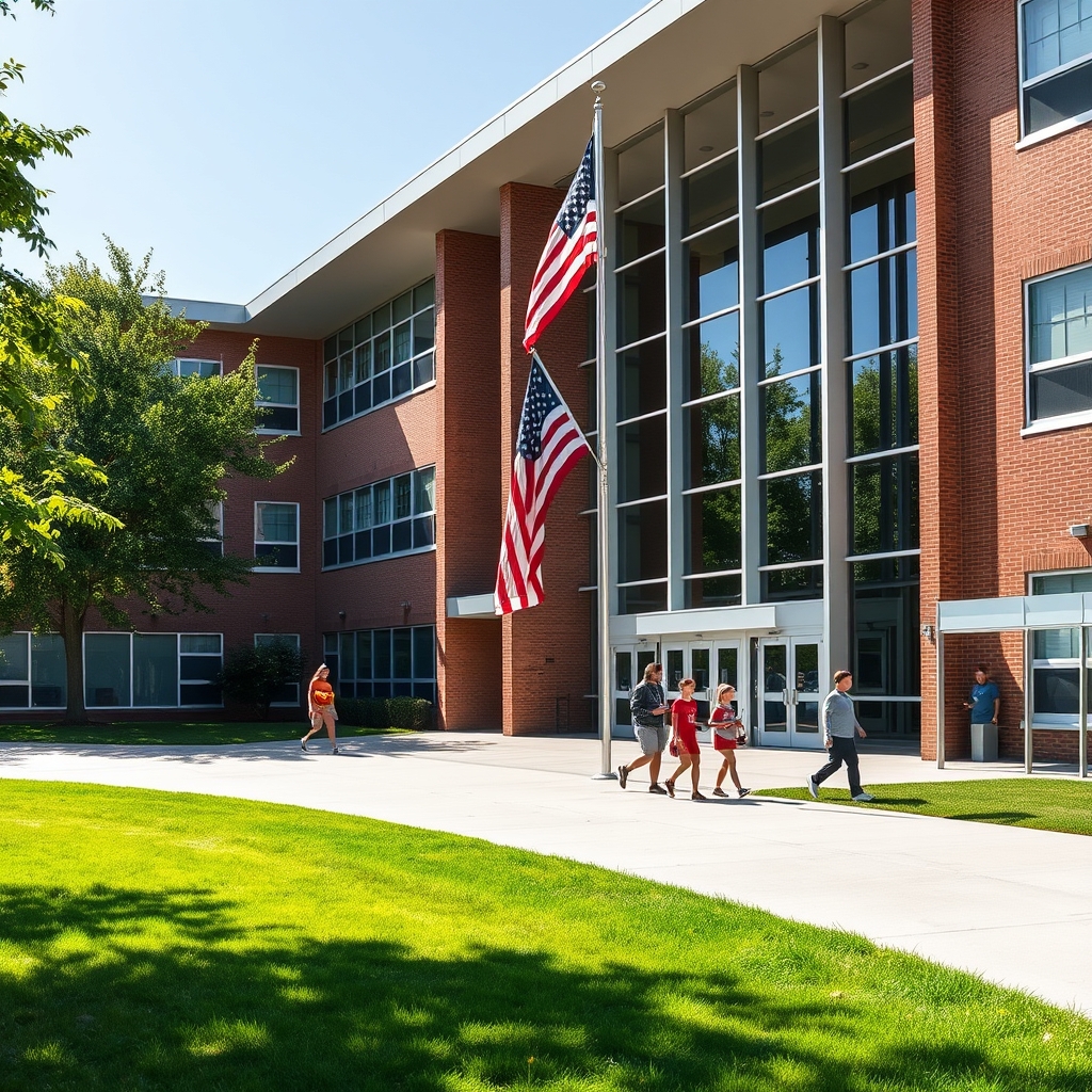 School building in Tulsa area